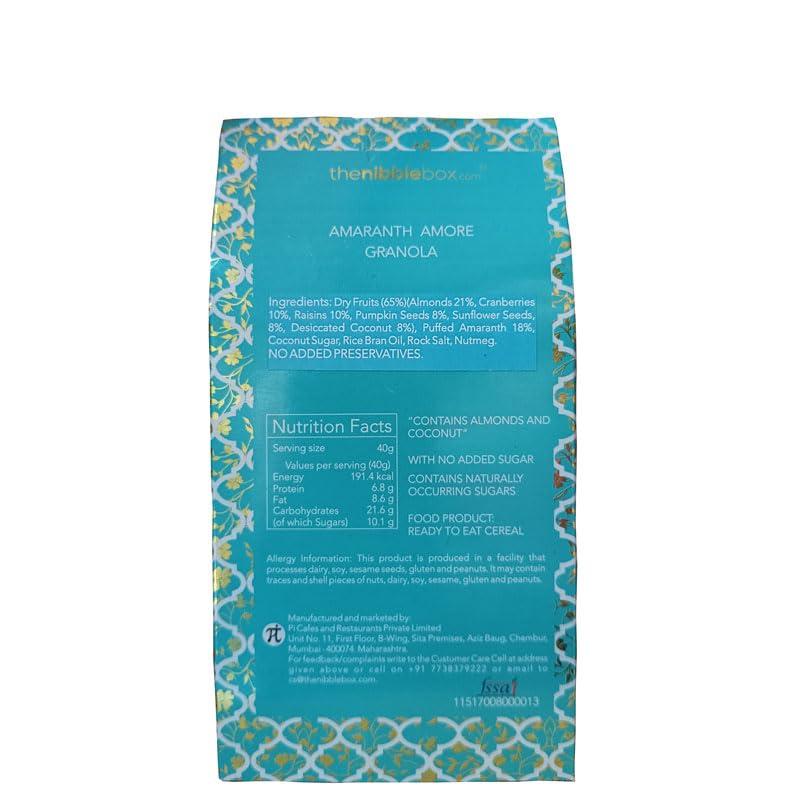 thenibblebox TheNibbleBox Amaranth Amore Breakfast Granola Box, 150g