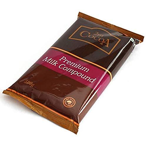 2m Cocoa 2M Cocoa Premium Milk Compound Bar-500gms (Pack of 2)