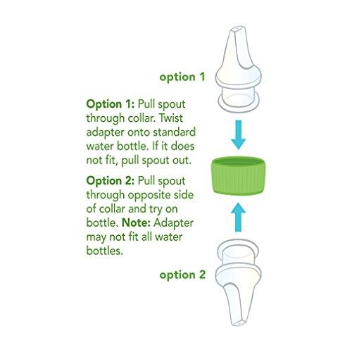 green sprouts Green Sprouts Toddler Water Bottle Cap Adapter, Clear