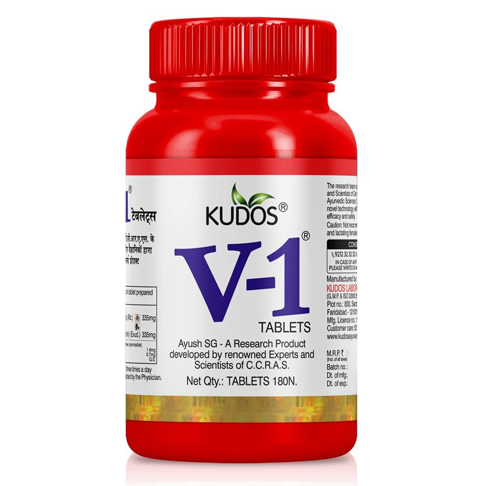 Kudos Kudos V-1 Joint Pain Relief Tablets, 180 Tablets