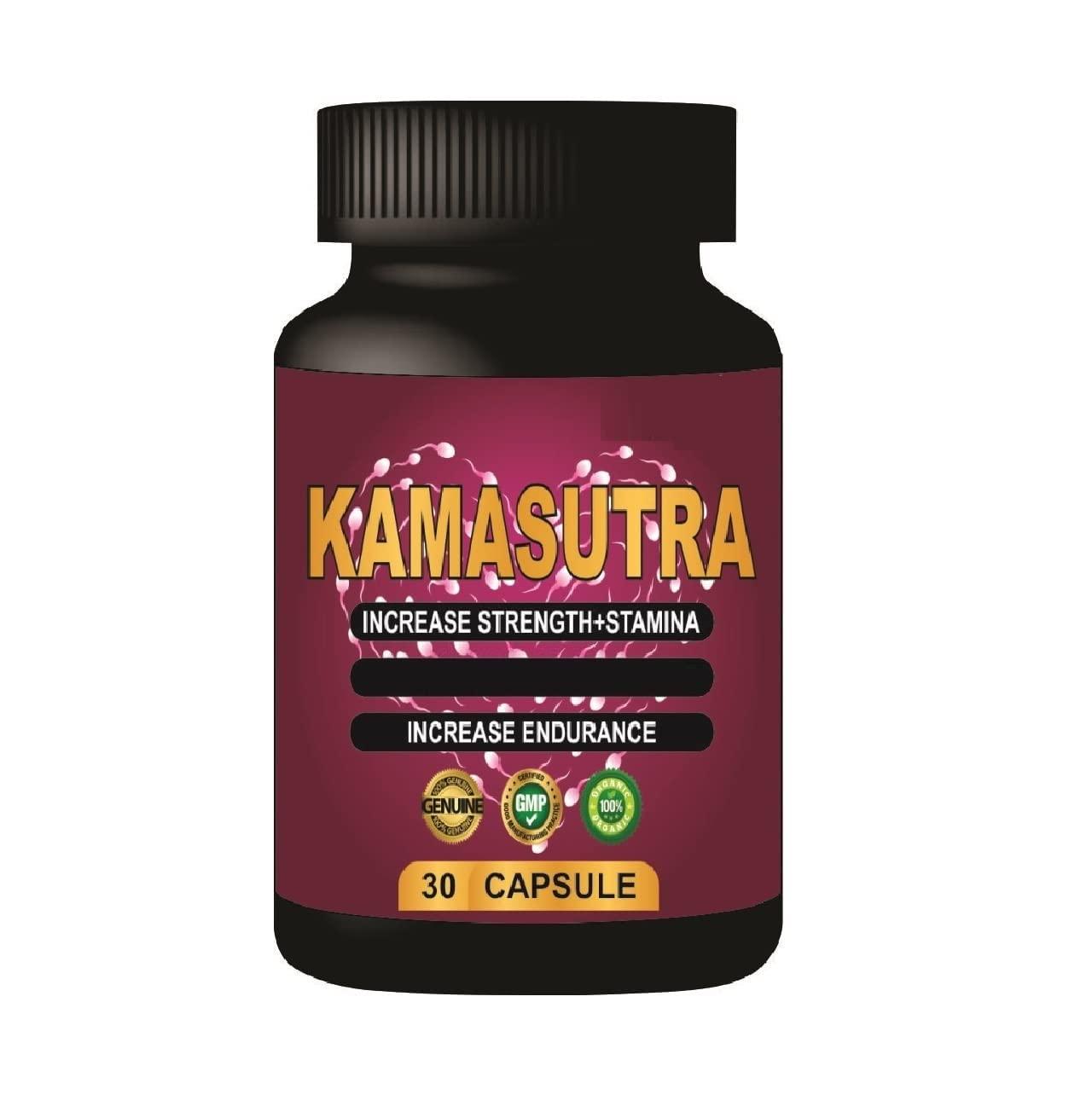 69 Products Kamasutra Ultra Gold Caps For Men, Double Power - 30 Caps