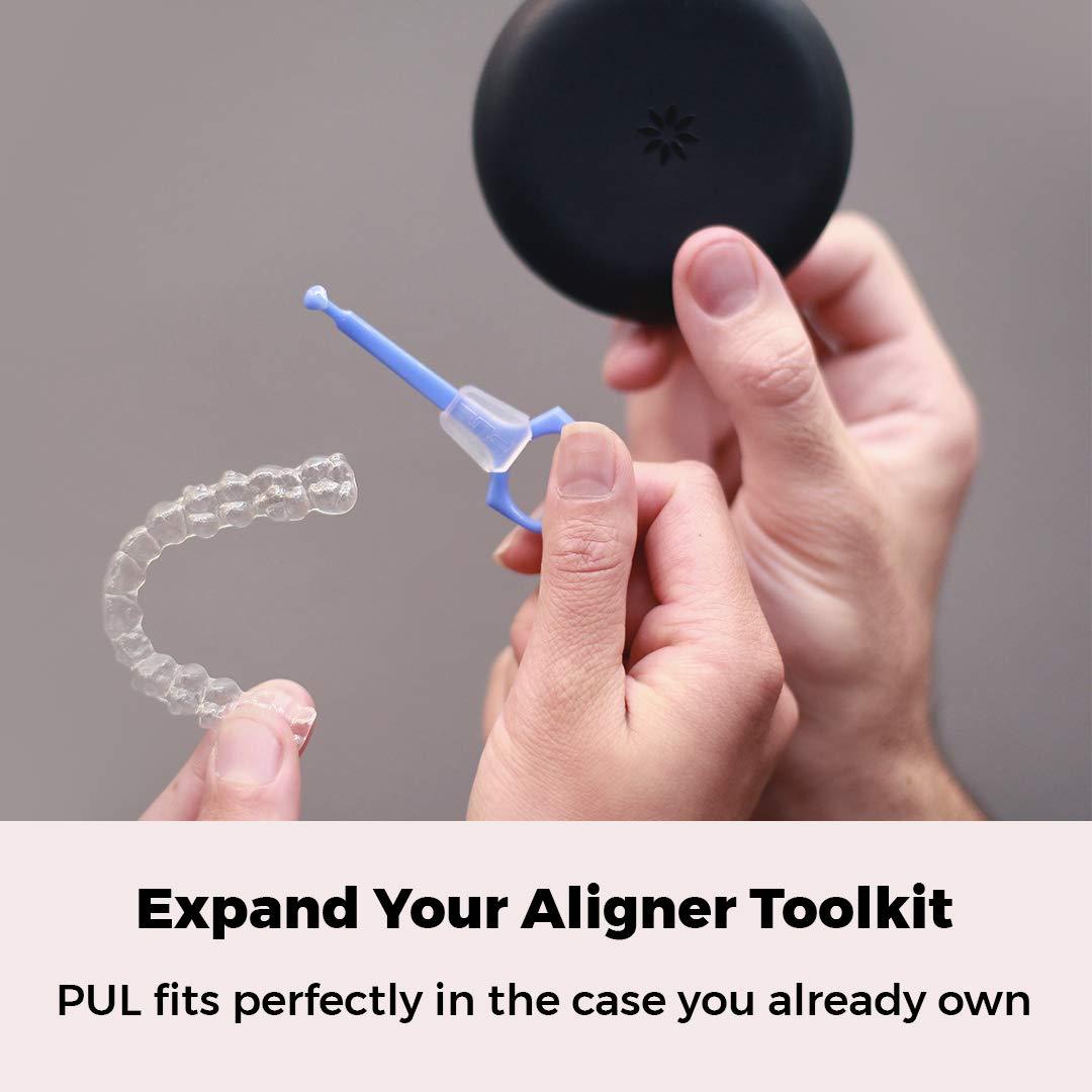The Pultool The Pultool Clear Aligner Removal Tool For Invisalign Removable Braces (Blue)