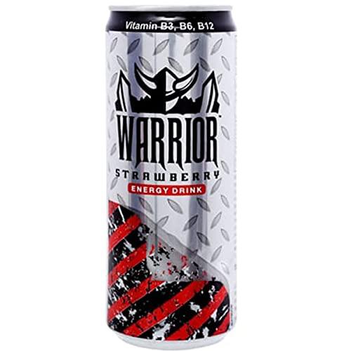 Warrior Warrior Energy Drink Strawberry, 6 x 330 ml