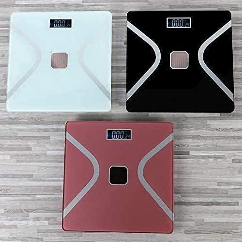 Sisliya Sisliya Body Fat Solar Scale Bluetooth, Digital Body Weight Bathroom Scales Weighing Scale with Smart BMI Scale, Body Composition Monitors with Smartphone App Baby Weight Machine For Hospital