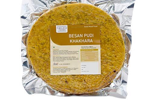 Timeless Food Timeless Food : Besan Khakhra | Chana Khakhara | Super Soft Rajasthani Healthy Snacks - 800 GM