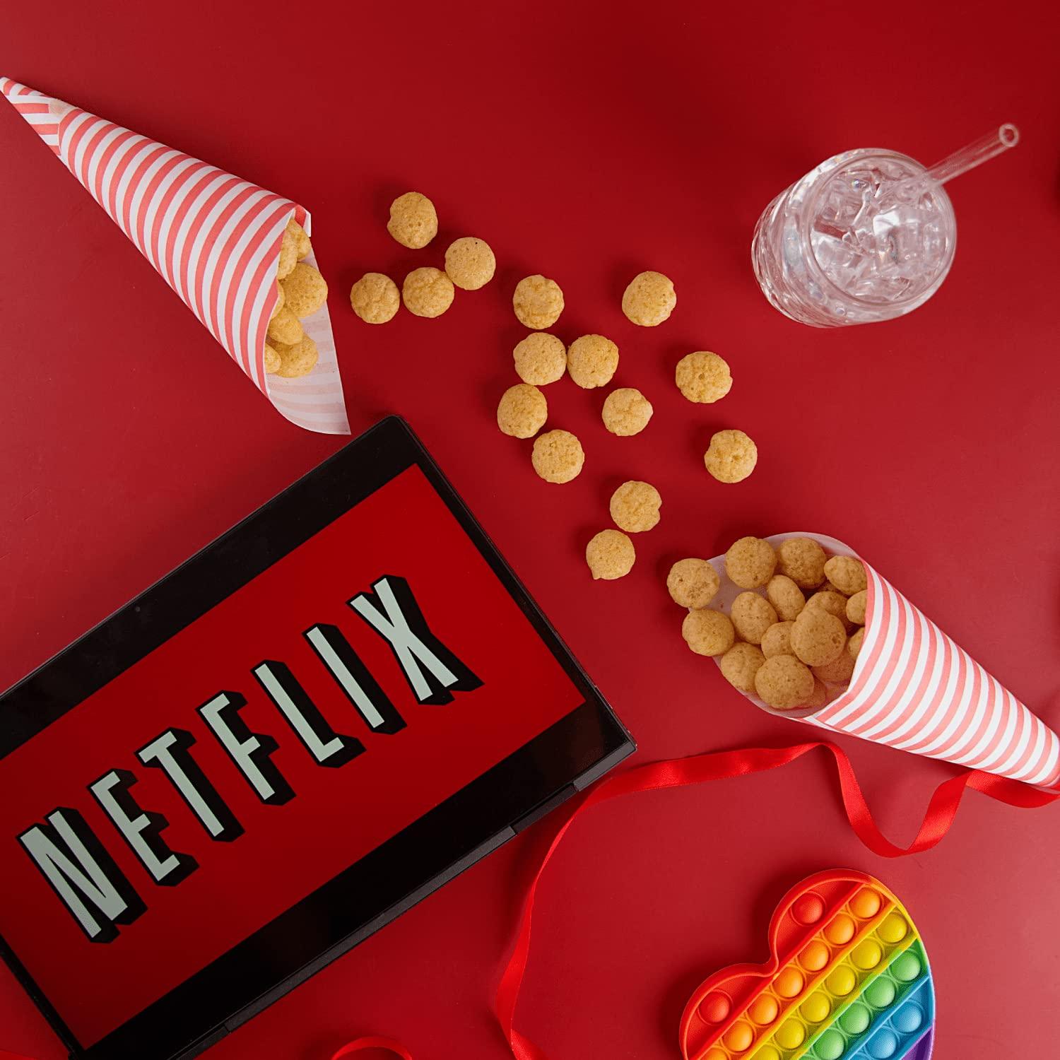 The Healthy Binge Kids-Friendly Combo Pack| Classic Cheese & Salted Caramel Chips| Baked not Fried | As seen on Shark Tank India| Healthy Snacks| 0% cholesterol High Protein & Fiber | No MSG|| Pack of 24