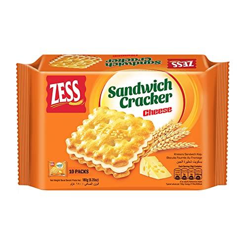 Zess Zess Cheese Sandwich Cracker, 180 g