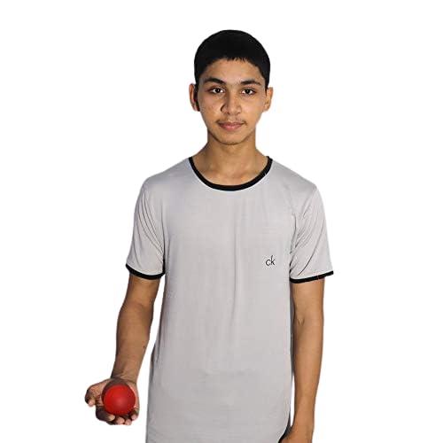 Sheetal Traders Sheetal Traders Gel Ball Universal For Hand Excersize Wrist Muscles Strengthening & Stress Relief (Colour-Red) (Medium)