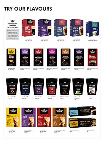 COLOMBIAN BREW COFFEE Colombian Brew Mint Instant Coffee Powder, No Sugar Vegan, 1kg Hotel Pack