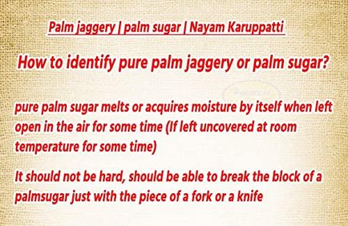 Shivanya Mart Vembar Karupatti | Palm Jaggery | First Quality Karupatti | Nayam Karupatti - 1 KG