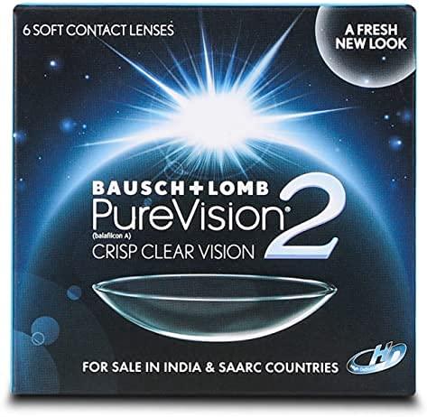 Bausch + Lomb Bausch & Lomb Purevision 2 Monthly Disposable Contact Lens, 4.75