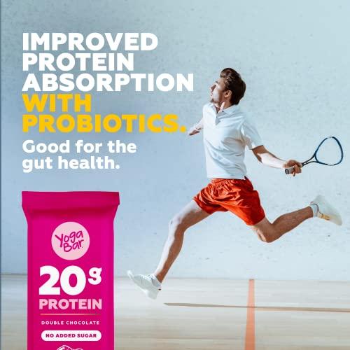 Yogabar Yogabar No Added Sugar Double Chocolate Protein Bars | Pack of 6 | 420g