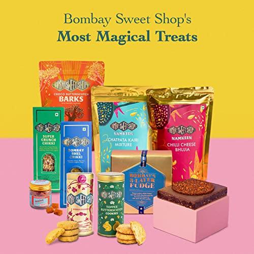 BOMBAY SWEET SHOP Bombay Sweet Shop Indian Gluten-free Cookies | Nankhatai | Tea-time Snack | 100% Vegetarian & No Preservatives (150gm, Pack of 4)