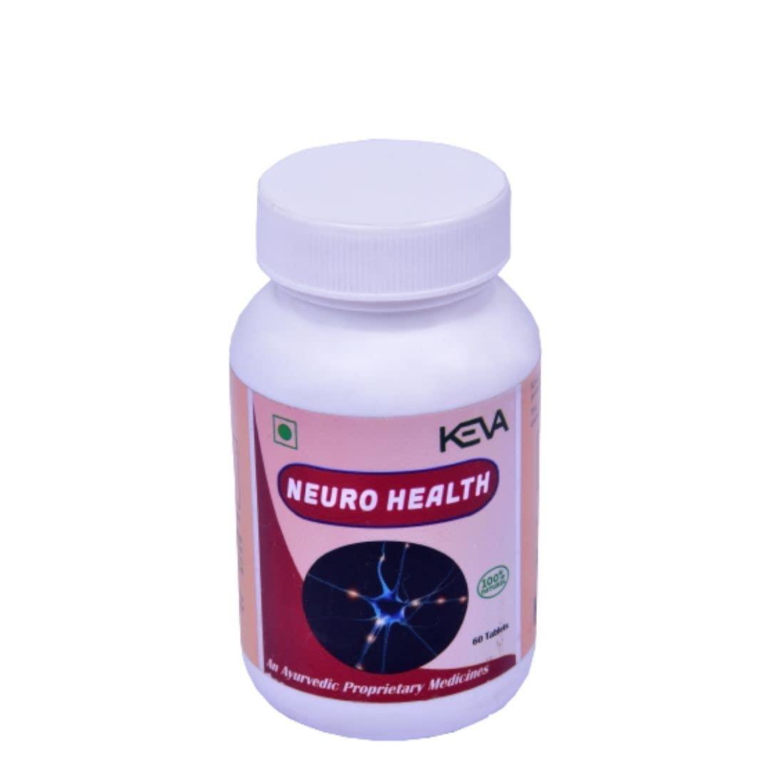 KEVA Keva Neurologic Care Tablet For Neuro Health in 60 Tablets for Memory & Focus with Brahmi, Ashwagandha