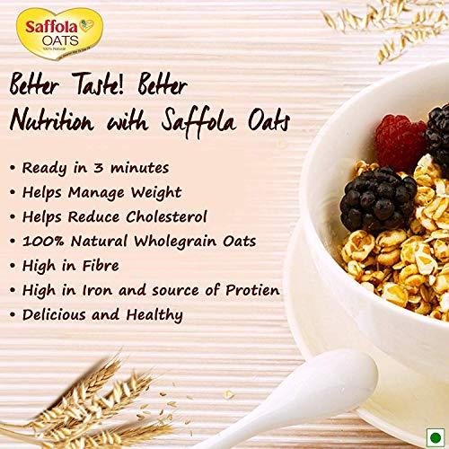 Saffola Saffola Oats, 1 kg with Free Saffola Oats 400 gm + Saffola Masala Oats Masala and Coriander, 500g