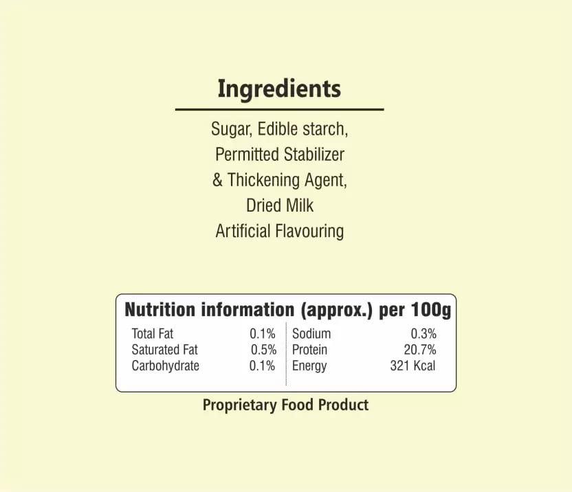 DHARMASUT Strawberry + Mango + Pista + Vanilla + Rajbhog Ice Cream Powder | Pack of 5 | 500 gm