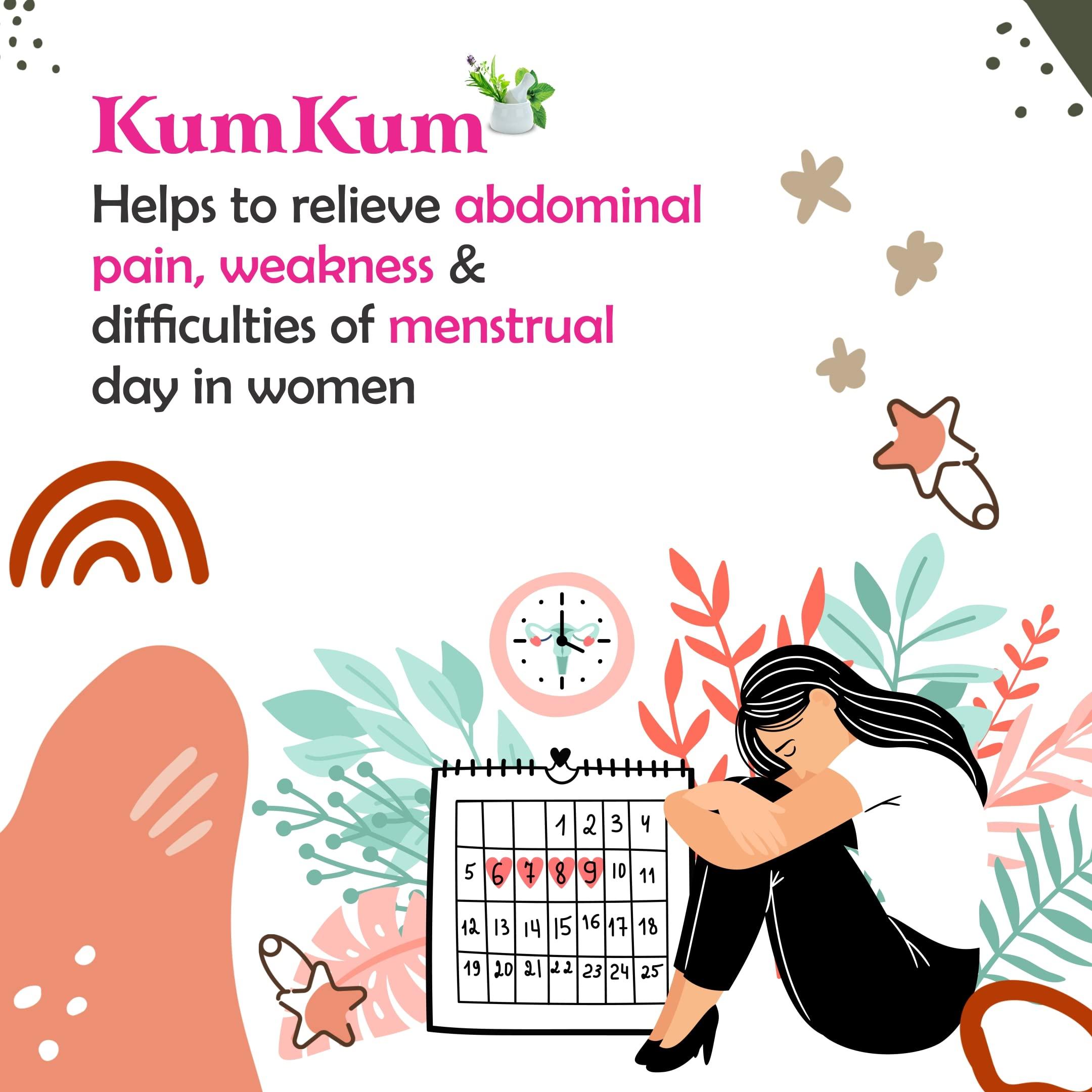 Kum Kum Kum Kum Syrup A Herbal Formulation For Female Uterine Problems, Health & Beauty Tonic, 200 Ml (Pack Of 5)