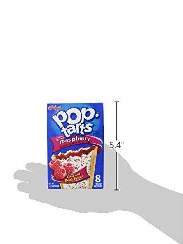Pop Tarts Kellogg's Pop Tarts, Frosted Raspberry, 416g (8pcs)