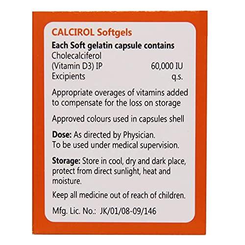 Calcirol Calcirol - Strip of 8 Sofgels
