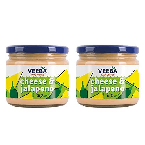 VEEBA Veeba Cheese & Jalapeno dip, 300 g - Pack of 2
