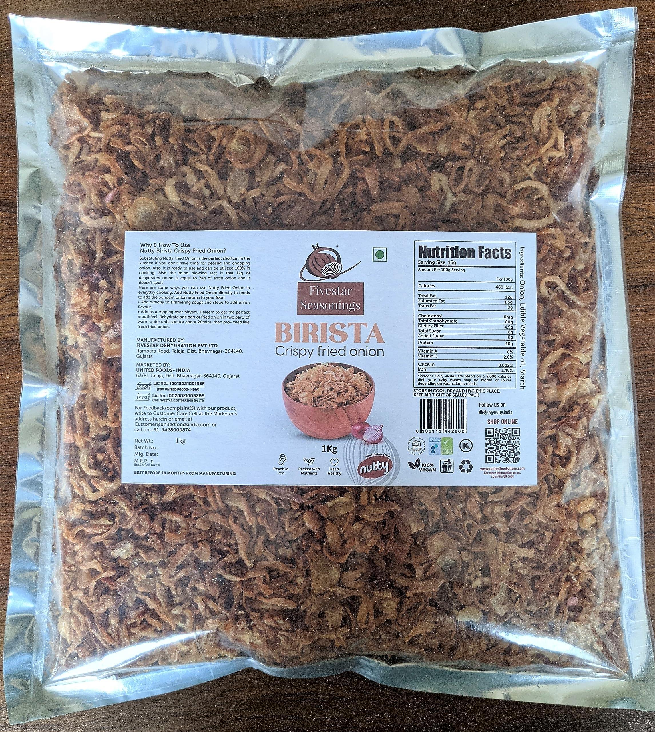 NUTTY Nutty Fivestar Birista Crispy Fried Onion 1kg