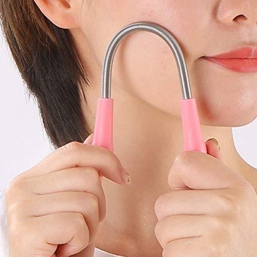 AIMERS Aimers Facial Hair Remover for Women Spring Stick For Women Remove Unwanted Hair on Upper Lip, Chin, Face, or Neck Hair removal Epilator Threading tool 1pc