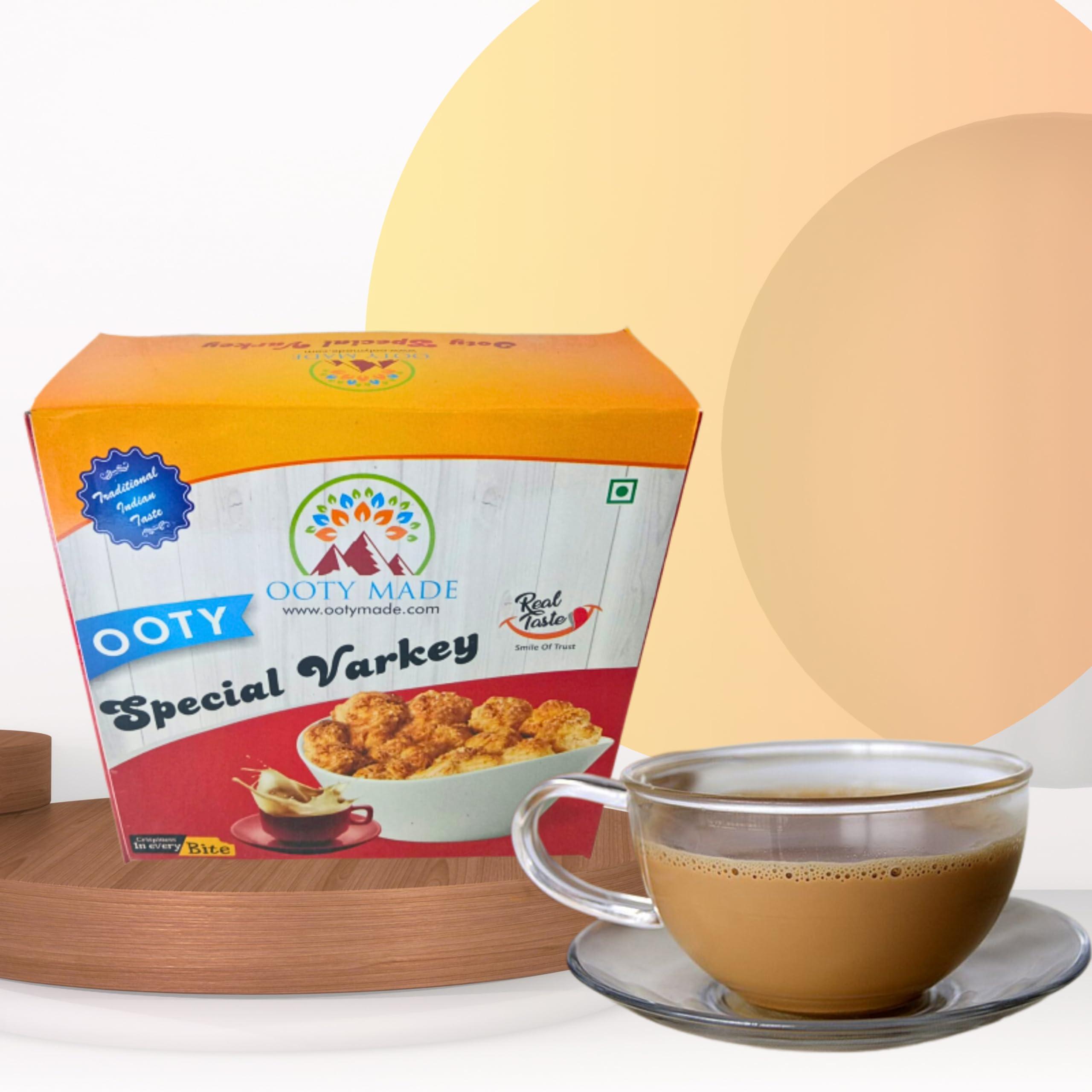 OOTYMADE.COM OotyMade.com Ooty Varkey - Crispy 1 KG Biscuits, Native Special Bakery Delight - Tea Time Snack  Small Varkey 1 kg