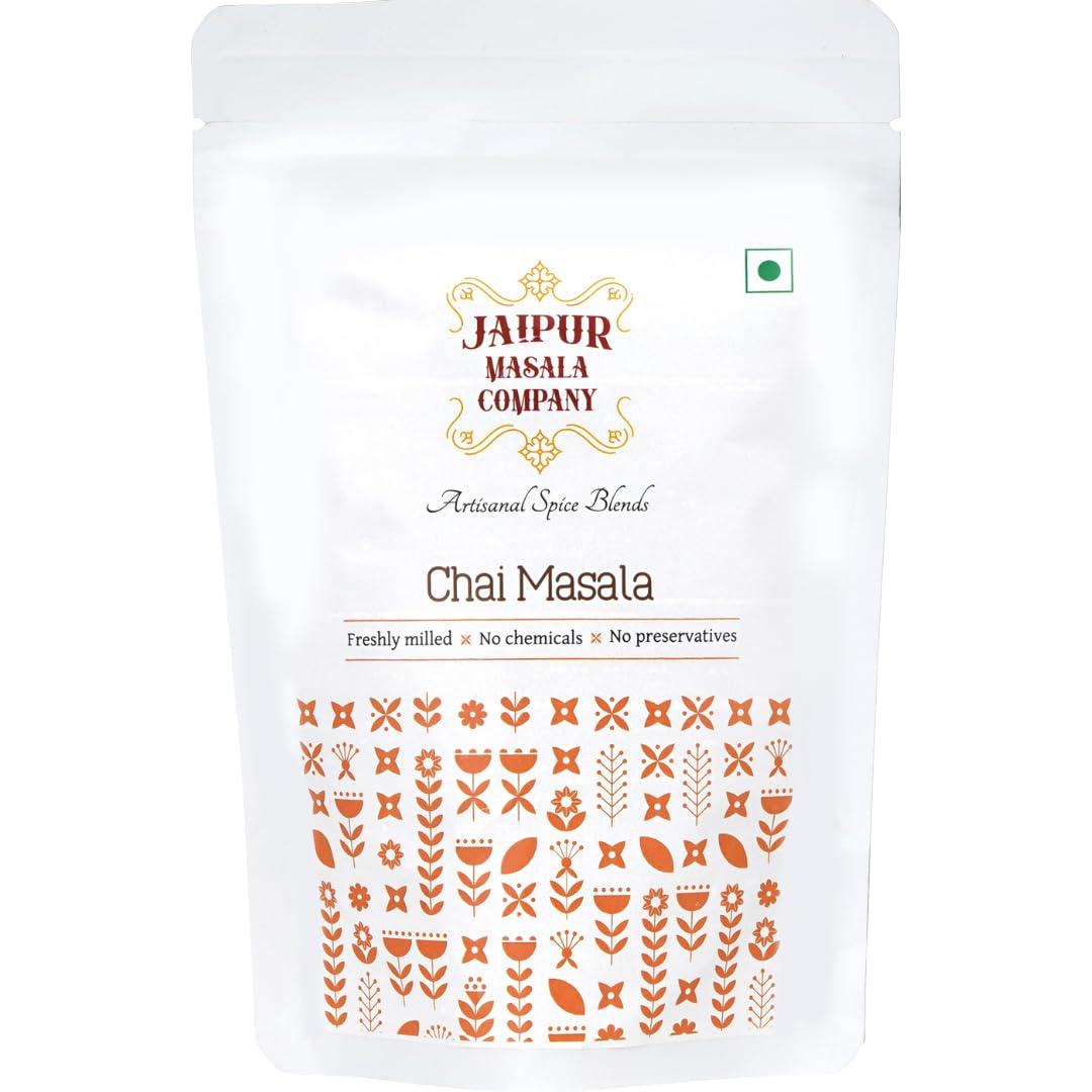 Jaipur Masala Company Jaipur Masala Company Chai Masala 100 Gm | 100% Natural, 9 Premium Spices, For Kadak Masala Chai, Powder