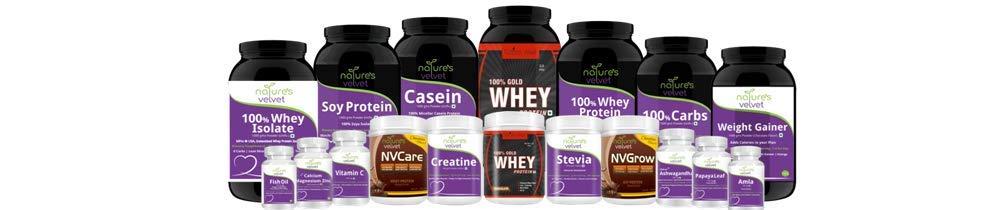 nature's velvet nature's velvet Whey Protein for Fitness and Strength (30 g) Pack of 5