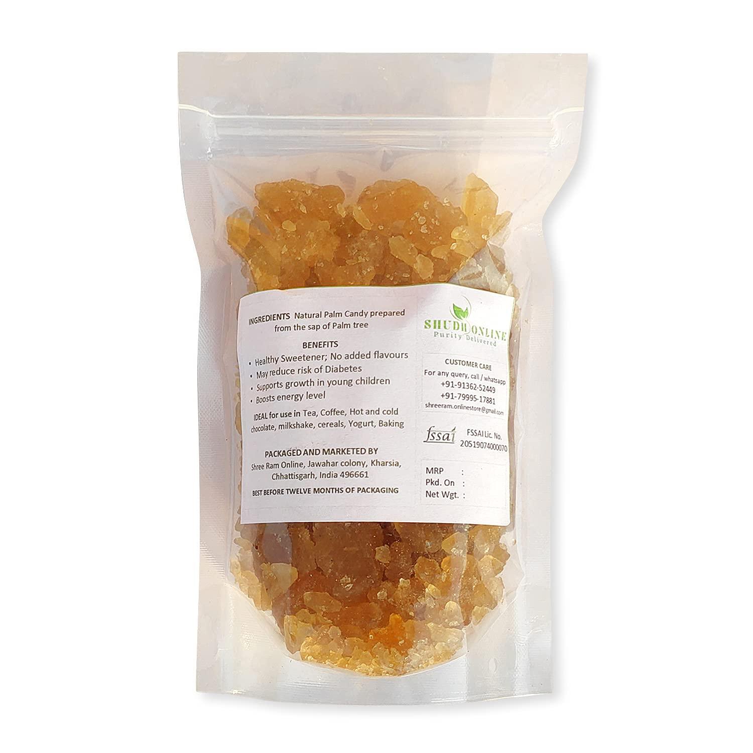Shudh Online Shudh Online Tal Mishri/Palm Candy/Palm Sugar/Sugar Candy (250 grams)