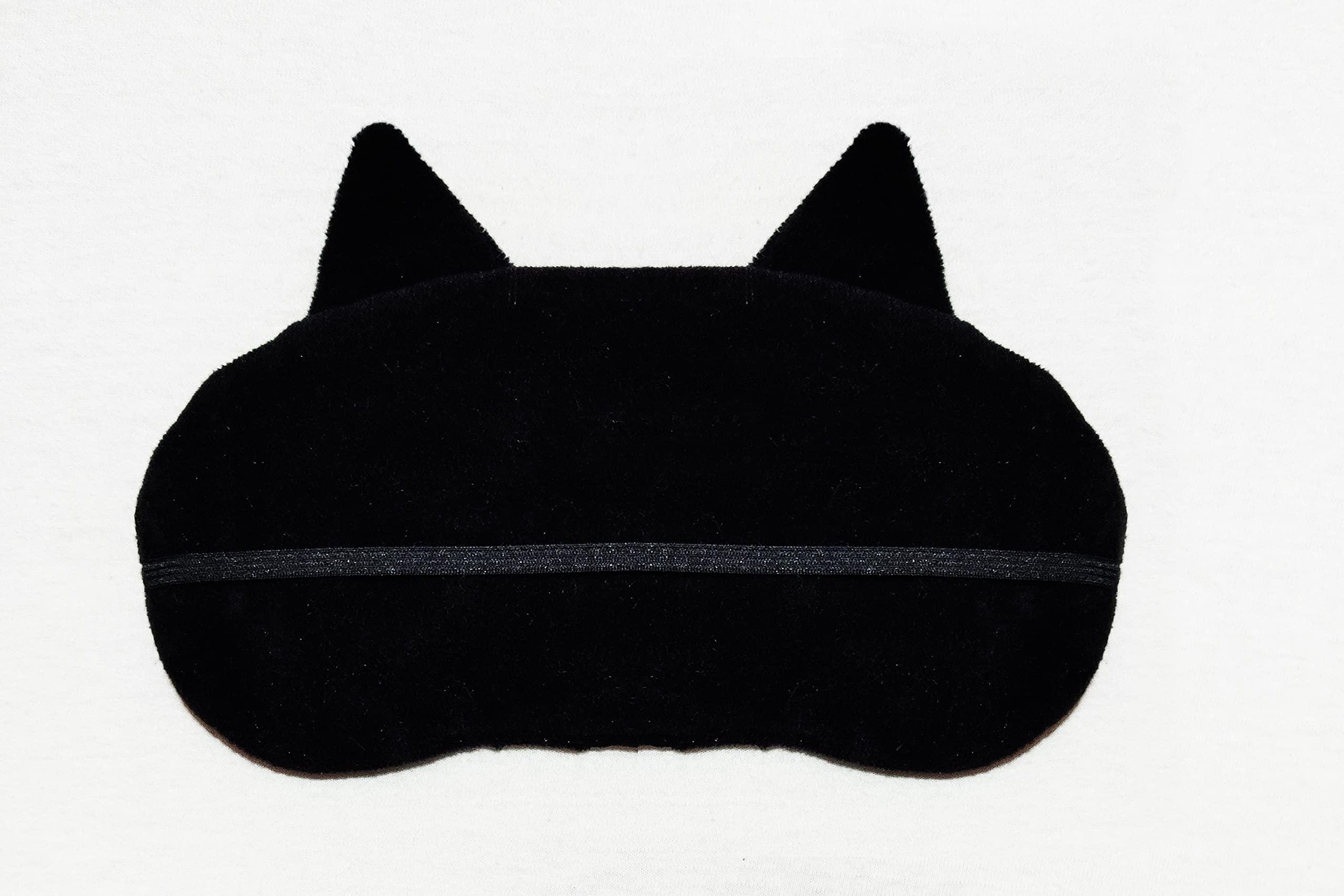 JUZZII JUZZII Velvet Super Soft & Smooth Sleep Eye Mask Shades for Men-Women, Girls-Boys, Kids - (Pack of 2 ) Couple Mask Set-30-31