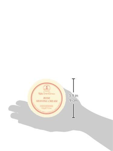 Taylor of Old Bond Street Taylor of Old Bond Street Rose Shaving Cream Jar, 5.3-Ounce