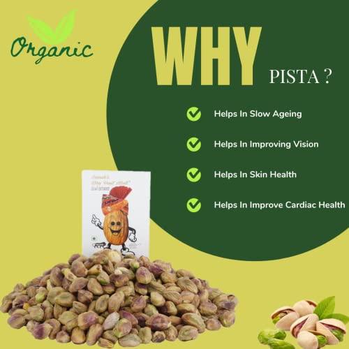 Sainik's Dry Fruit Mall Sainik's Dry Fruit Mall Kernals Without Shell | Sada Pista | Plain Pista | pistachio Without Shell 1000 grams
