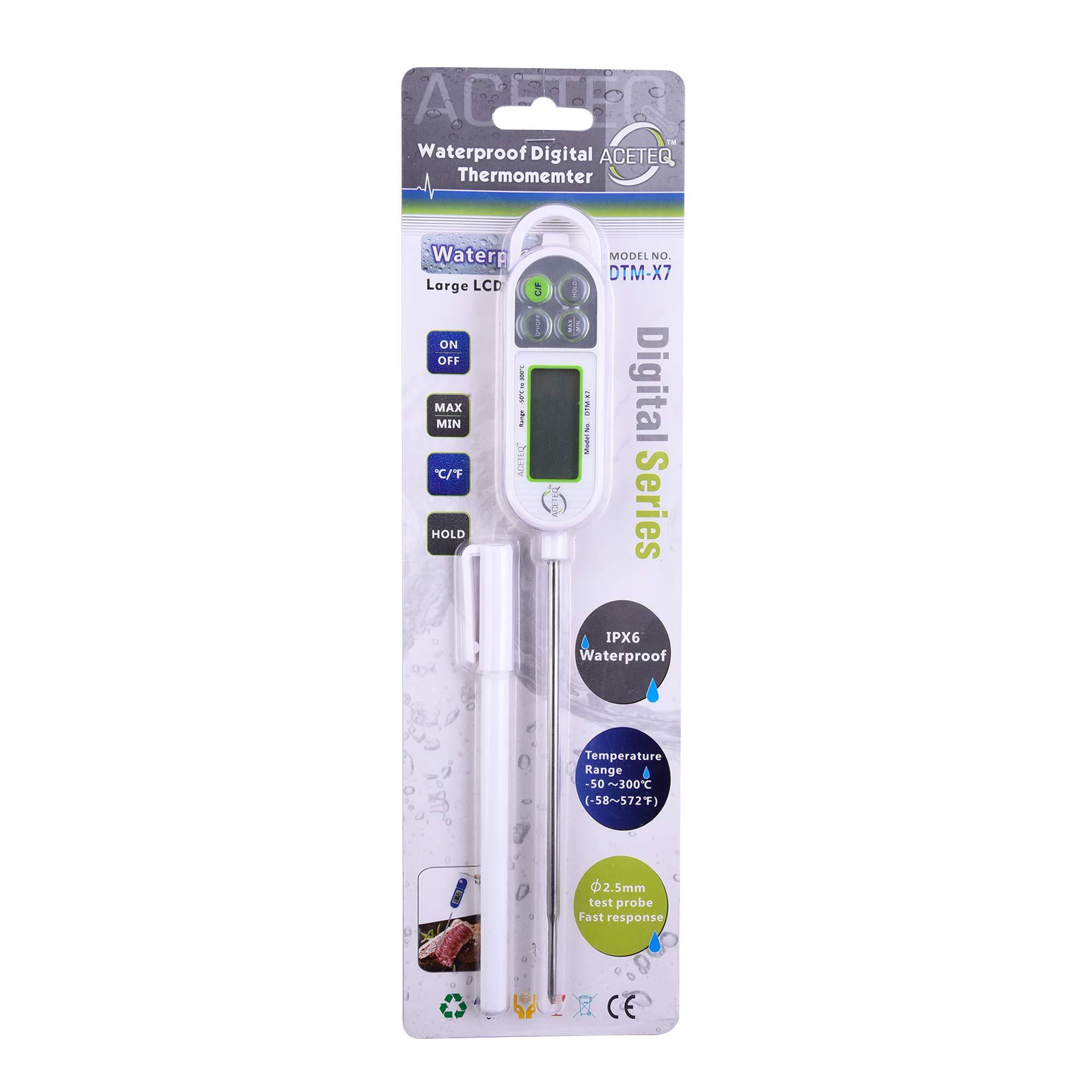 ACETEQ ACETEQ DTM X7 Waterproof Digital Thermometer