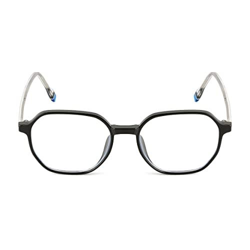 ROYAL SON ROYAL SON Polygon Men\'s Spectacles Uv Rays Eye Protection Full Rim Frame