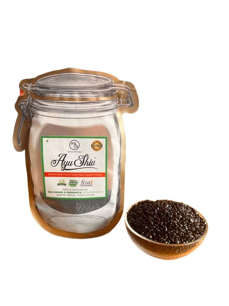 Ayushiv Ayushiv CHAKSOO BEEJ (Cassia absus) - CHAKSU SEEDS - CHASKU SEEDS - CHAKSOO SEED (1)