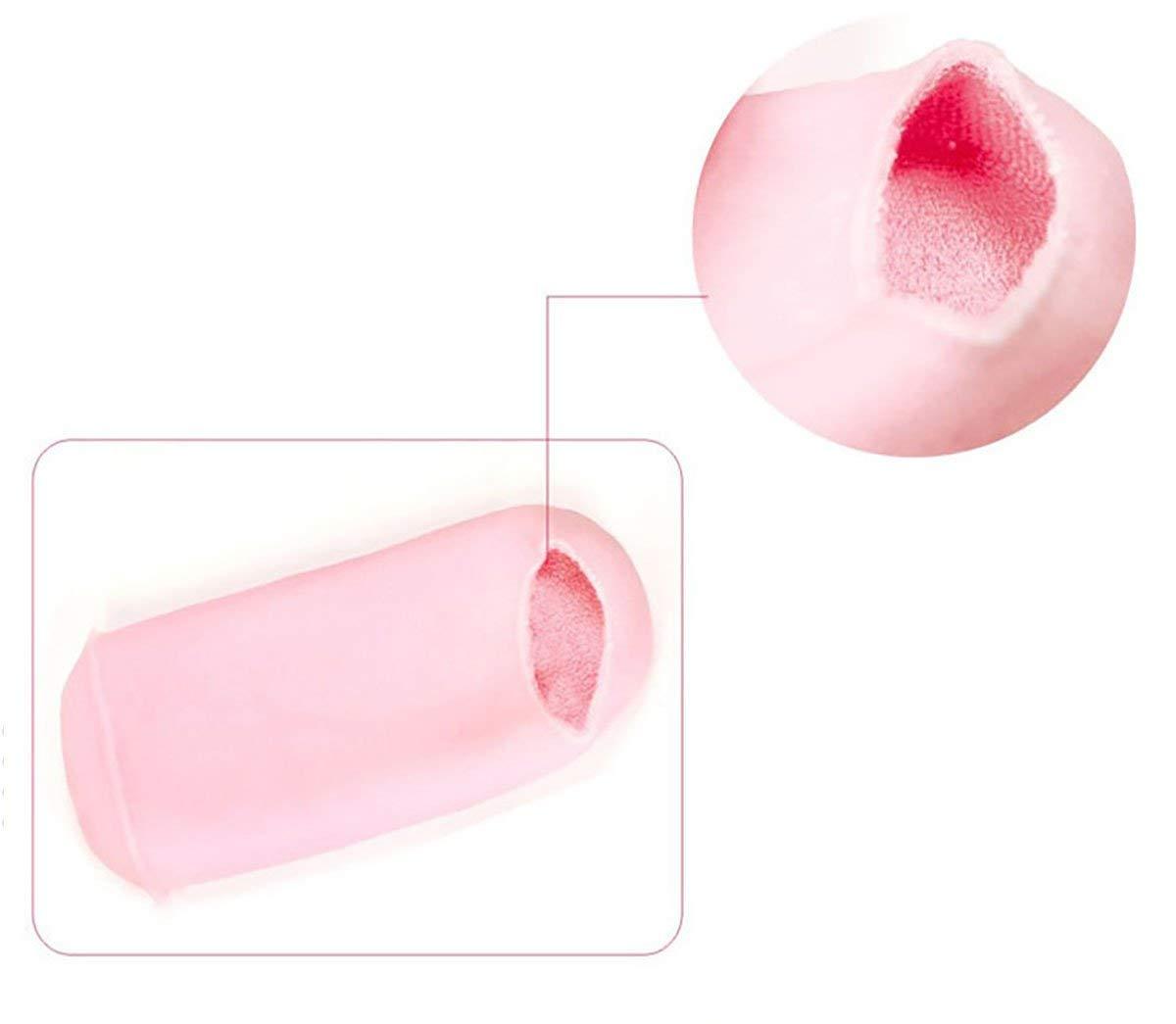 Nearstop Nearstop™ Women Men Moisturizing Gel Socks for Soften Cracked Non-Skid Soft Cotton Gripper Socks Spa Moisturizing Socks Feet Care Treatment (Pink)