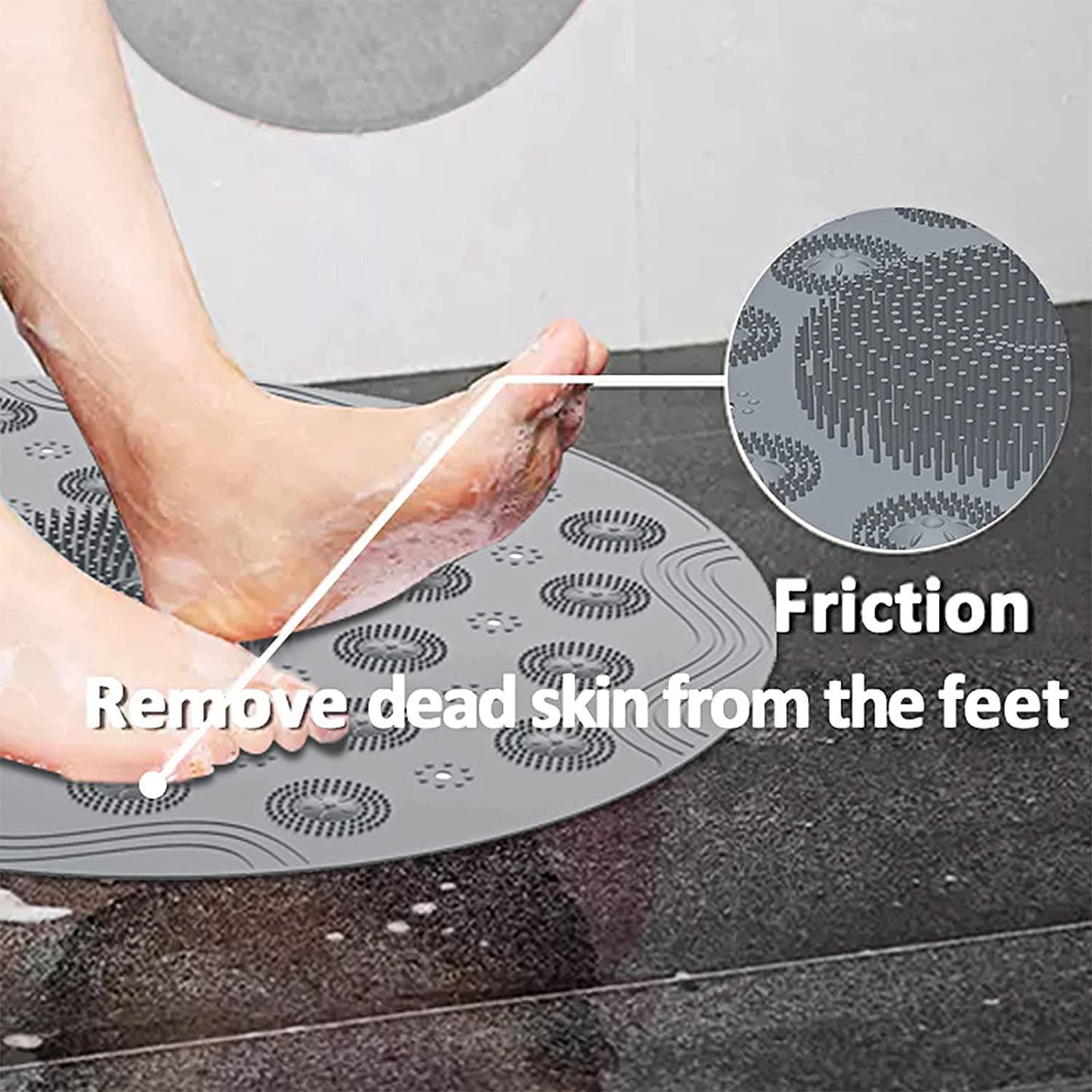 CPEX CPEX Foot Brush Scrubber Massage Anti Slip Shower Mat Foot Acupressure Silicone mat Bathroom Floor mat