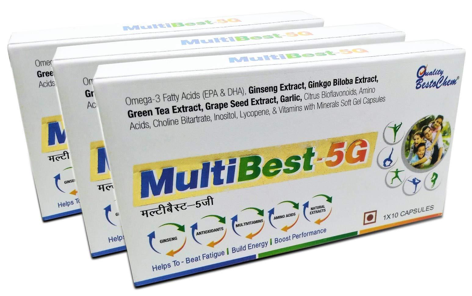 Quality Bestochem Quality Bestochem Multibest-5G softgel capsules(30 softgels)