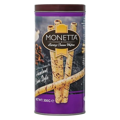 MONETTA Monetta Hazelnut Wafer Sticks 300 gm