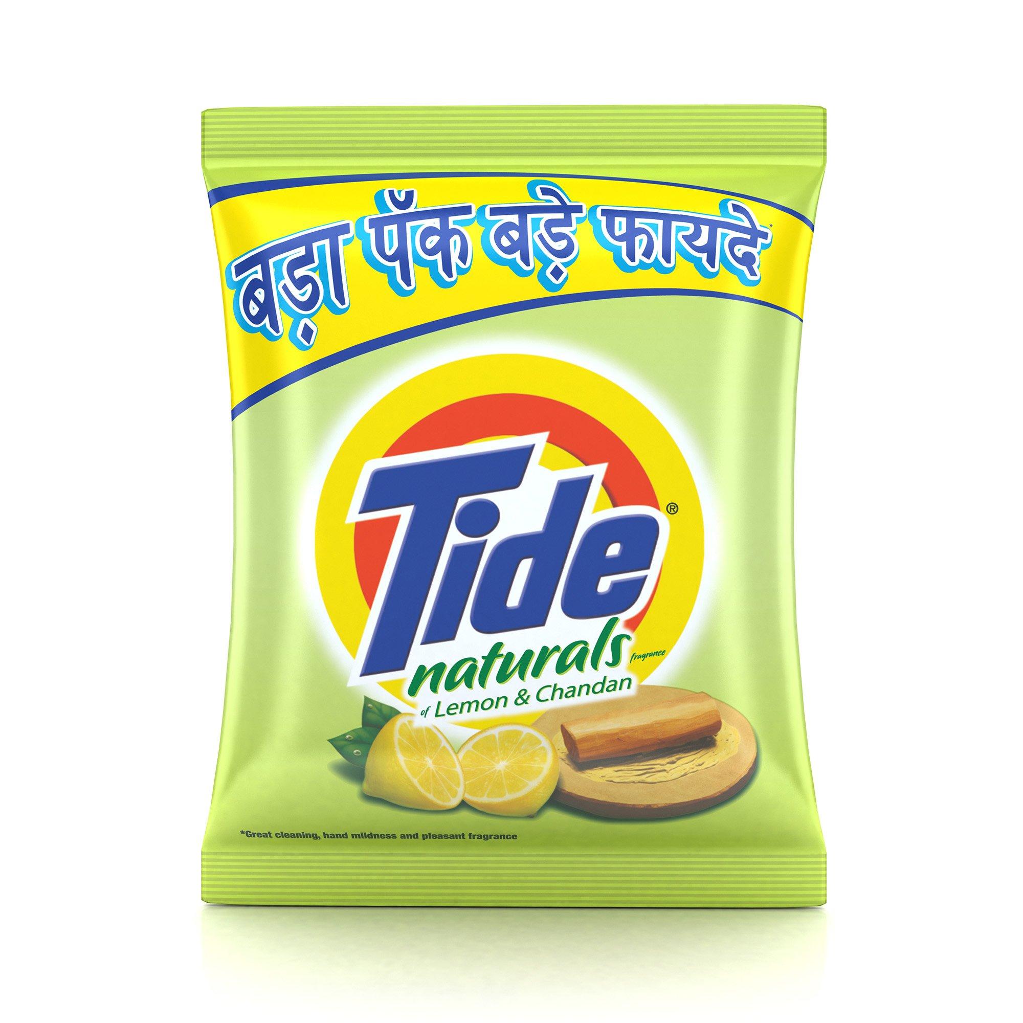 Tide Tide Naturals Lemon and Chandan Detergent Washing Powder, 1kg