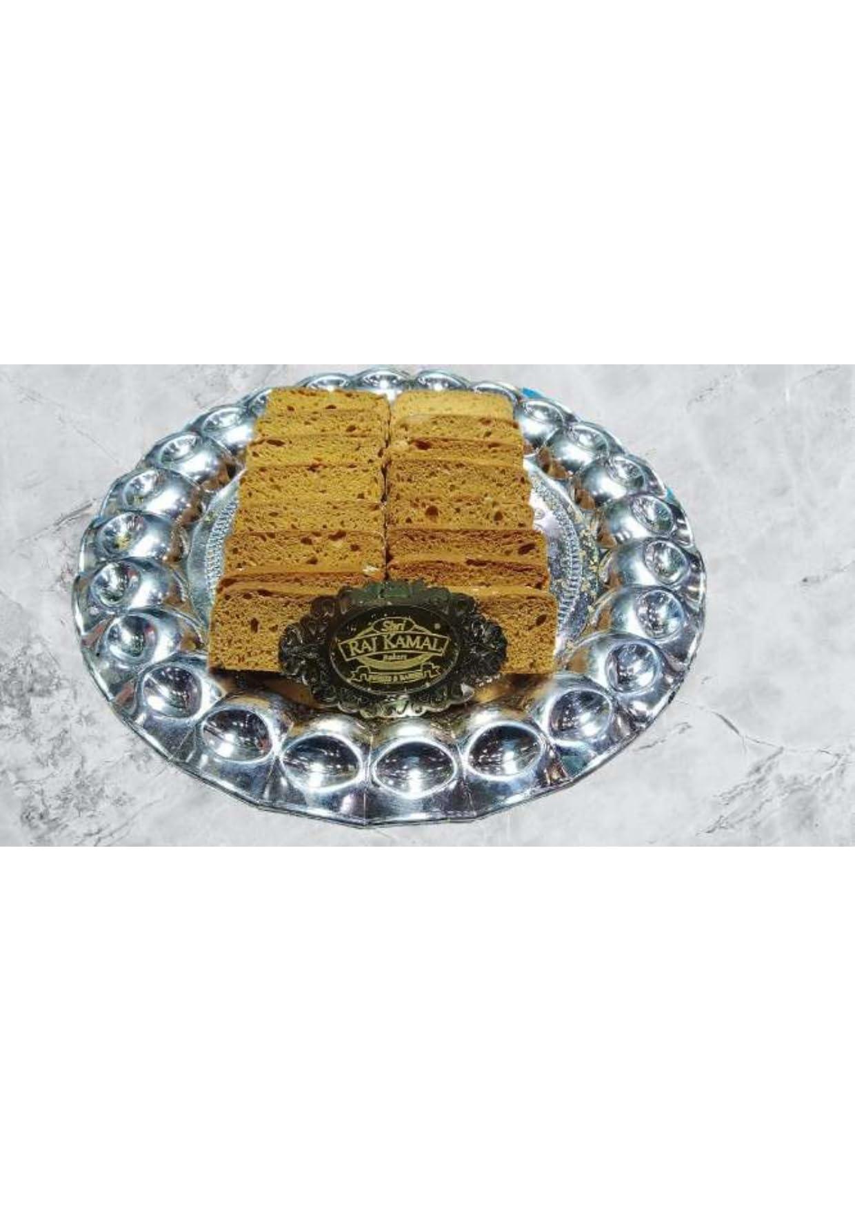 SHRI RAJKAMAL Bakers & Sweets SHRI RAJKAMAL Bakers & Sweets Cake Rusk | Extra Soft | Cake Rusk | 100% Eggless | Premium Handmade Cake Rusks | 320 Gm | Pack of 1