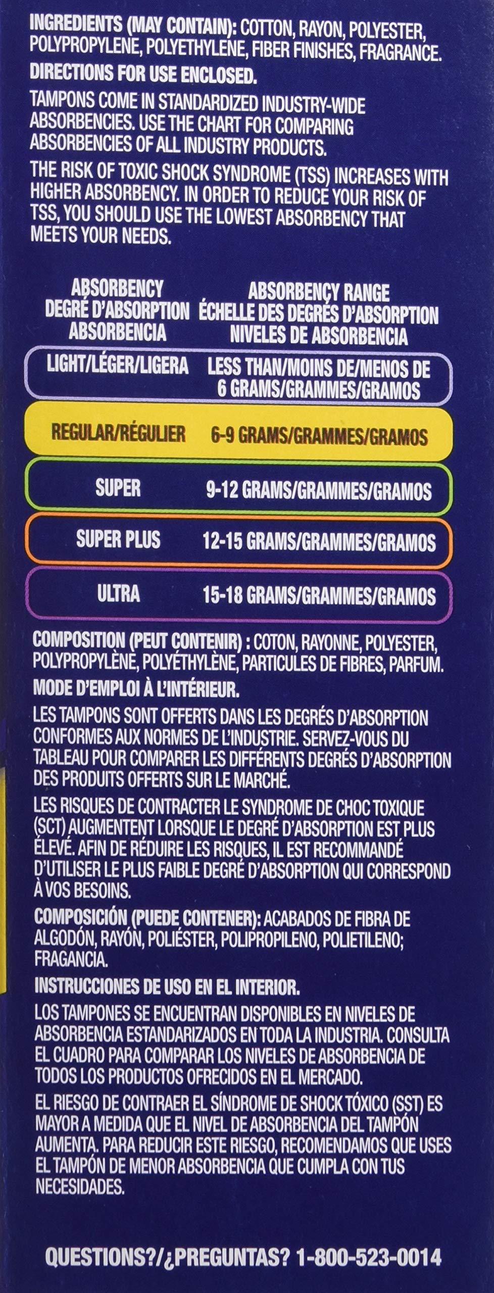 Tampax Tampax Pearl Tampons, Fresh Scent - Regular - 18 ct