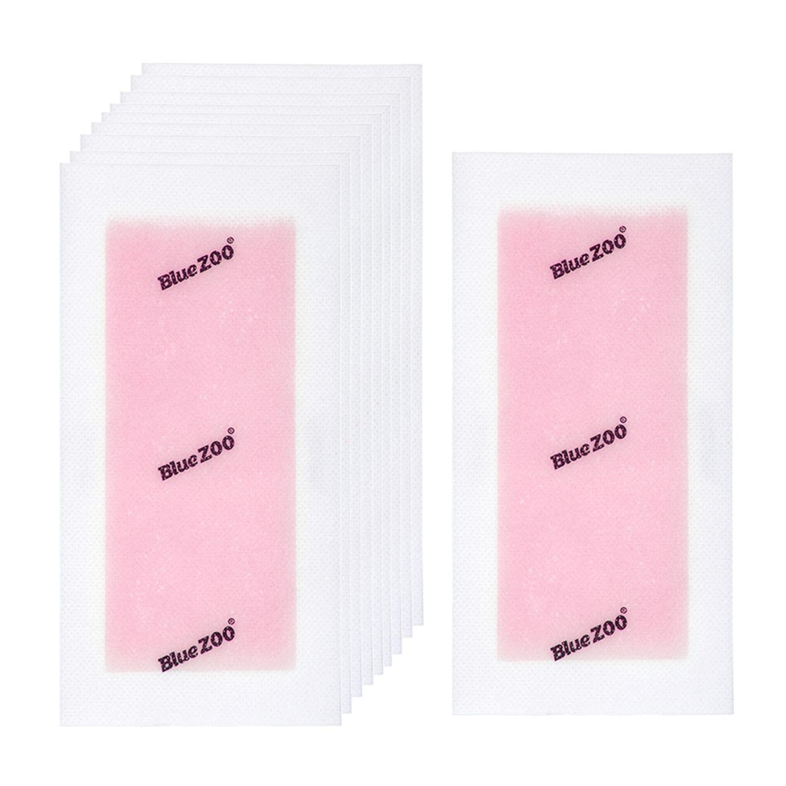 Generic Losa 10x Hair Removal Wax Strips for Upper Lip Chin Fingers Toes Facial Peach