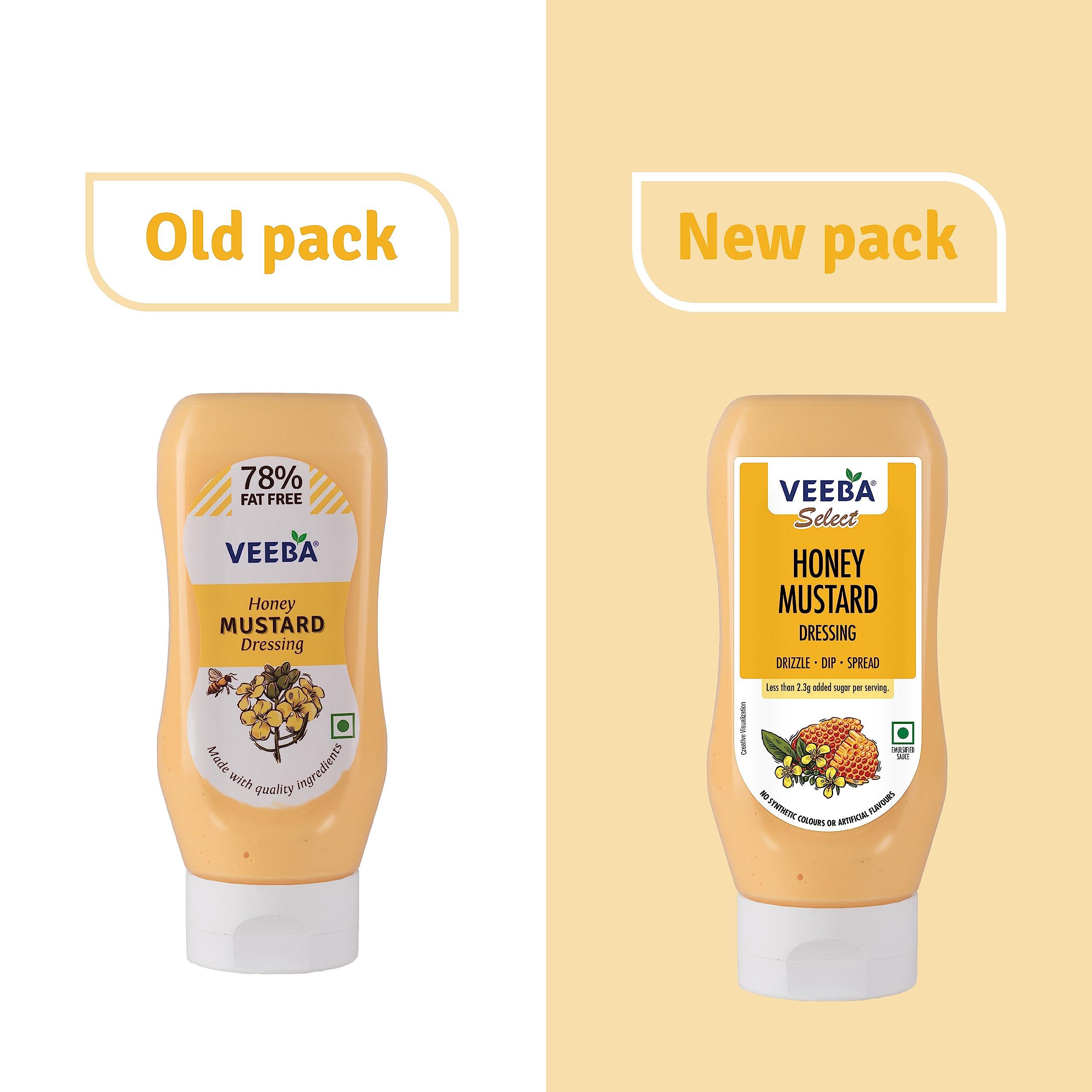 VEEBA Veeba Thousand Island Dressing, 300g and Veeba Honey Mustard Dressing, 300g