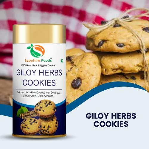 SAPPHIRE FOODS SAPPHIRE FOODS (Giloy Herbs Cookies)