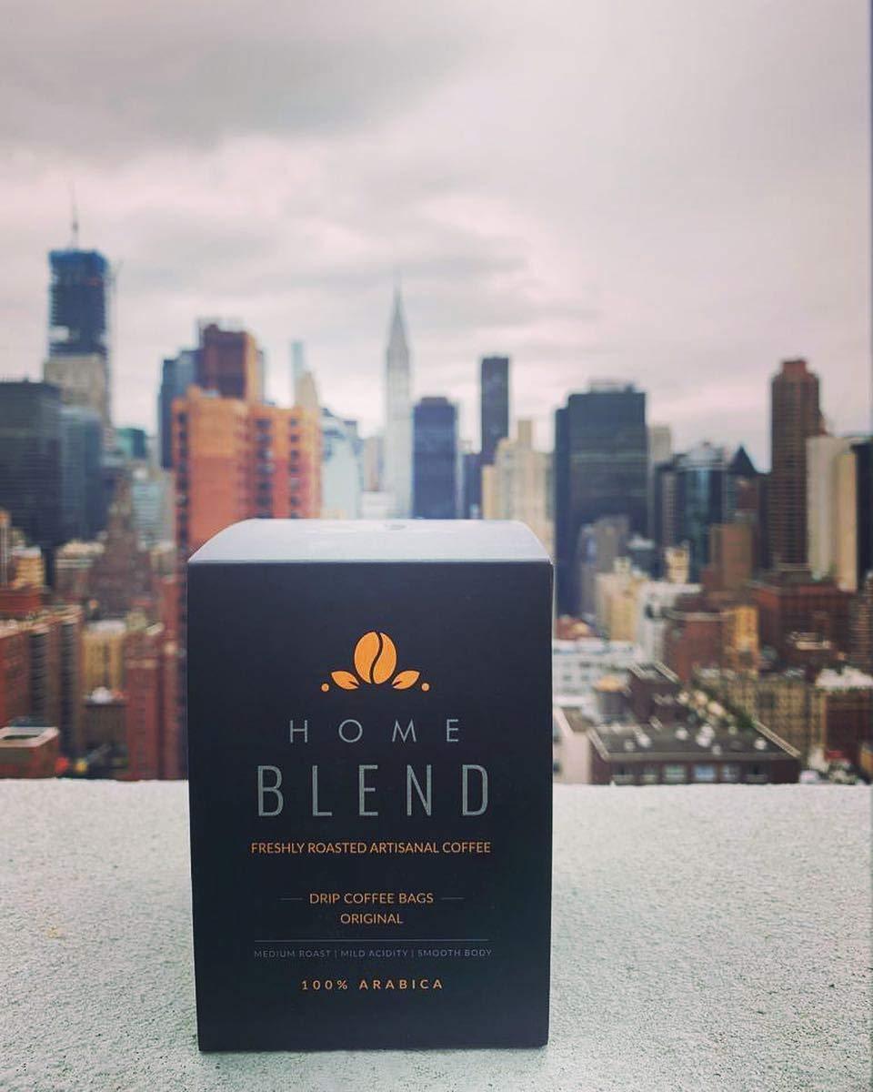 Home Blend Home Blend Coffee Roasters - Drip Coffee Bags - Pack of 10 - Mandheling - Medium Roast