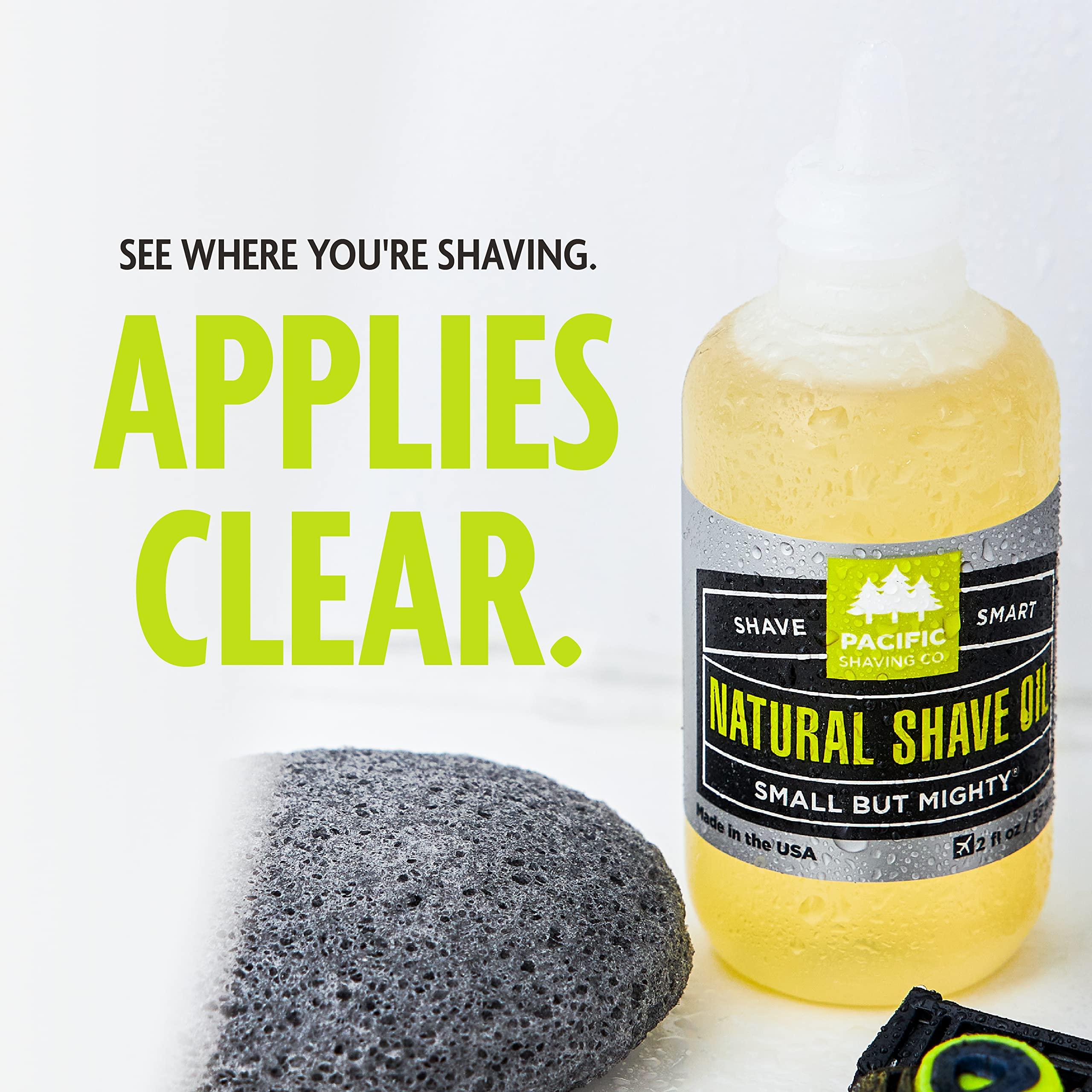 Pacific Shaving Company All Natural Shaving Oil 0.50 Ounces