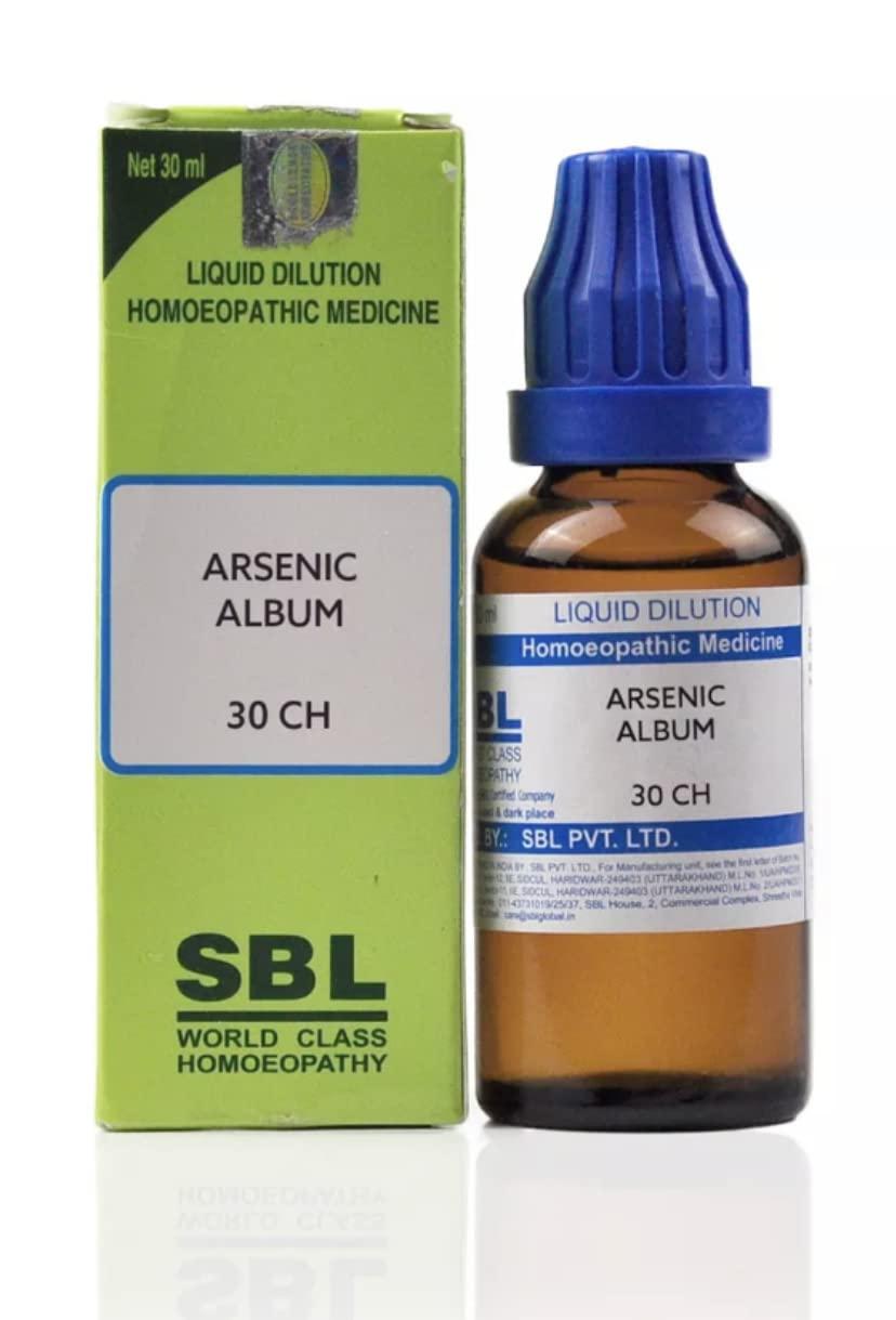 KRIG\'S SBL Arsenicum Album 30CH 30ml (Pack of 3 Bottles)