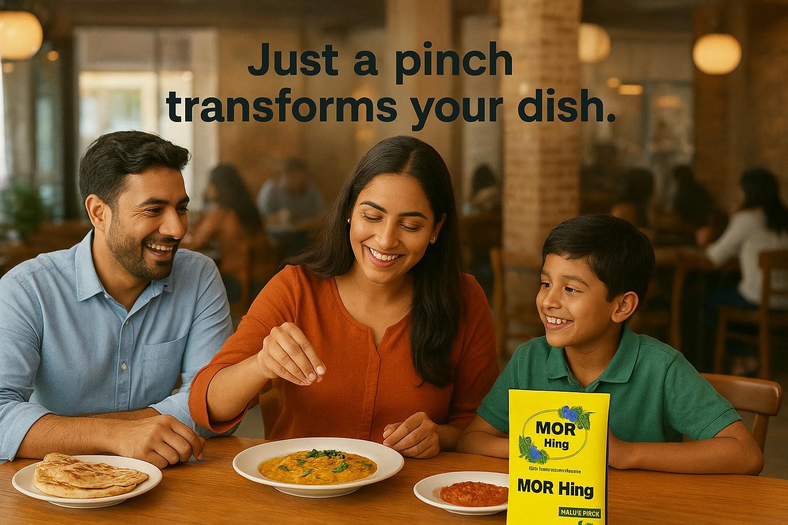 The Seasons Mor Mild Hing Powder-900gm | Compounded Asafoetida Powder